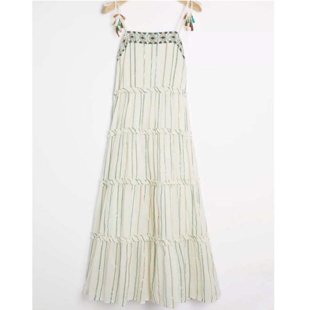 ANTHROPOLOGIE x RANNA GILL Safa Tiered Shimmer